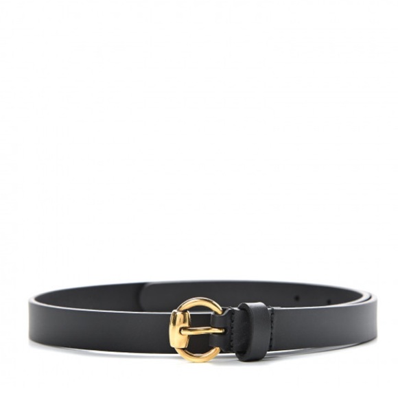 Gucci Accessories - Authentic Gucci Black Leather Belt 307519